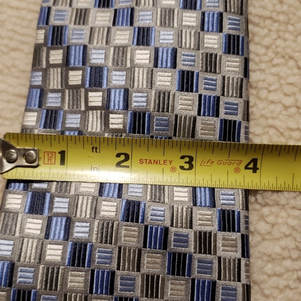 100% silk Burma Bibas tie - Picture 3 of 5